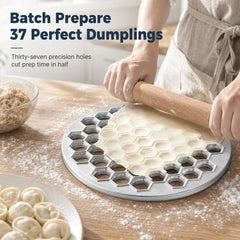 37-Hole Dumpling Mold -Quick Batch Making Tool