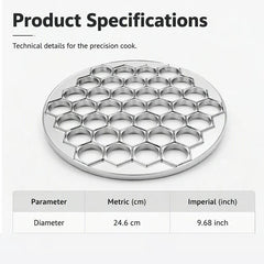 37-Hole Dumpling Mold -Quick Batch Making Tool