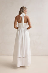 Days Of Dreaming Halter Maxi Dress White