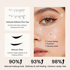 โจ 3-in-1 Eye Makeup Stamp Kit โ Eyeliner & Lower Lash