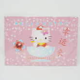 2008 Hello Kitty San Francisco Postcard - Pink