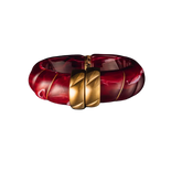 Acrylic Hinged Bracelet - Red
