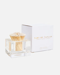 Acrylic Match Striker - Square/White Matches