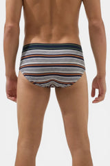Brief Underwear (Pack of 3) - Orange Stripes - Savys Retail -