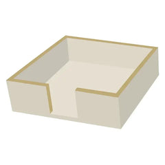 Cocktail Napkin Holder - Taupe Lacquer