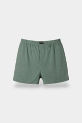 Cotton Boxer (Pack of 3) - Olive Charcoal Black