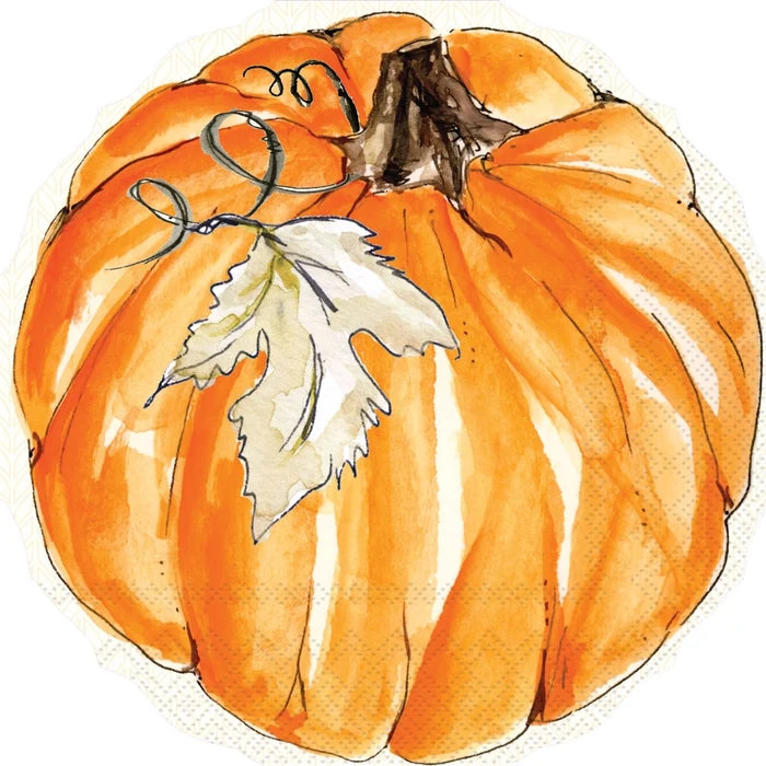 Luncheon Napkin - Pumpkin Leaf