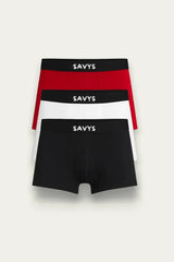 Men Logo Boxershort Underwear (Pack of 3) - Savys Retail -