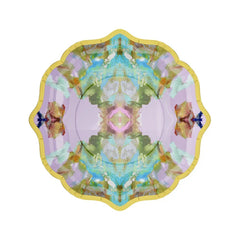 Paper Plate (Small) - Stained Glass Lavender