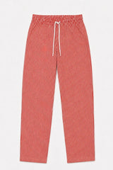 Straight Trouser - Red & White Striped - Savys Retail - lounge wear