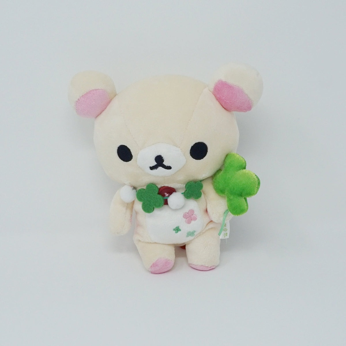 2008 Korilakkuma With Clover Plush - Rolling Around Outside Theme - Rilakkuma - San-X