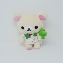 2008 Korilakkuma With Clover Plush - Rolling Around Outside Theme - Rilakkuma - San-X