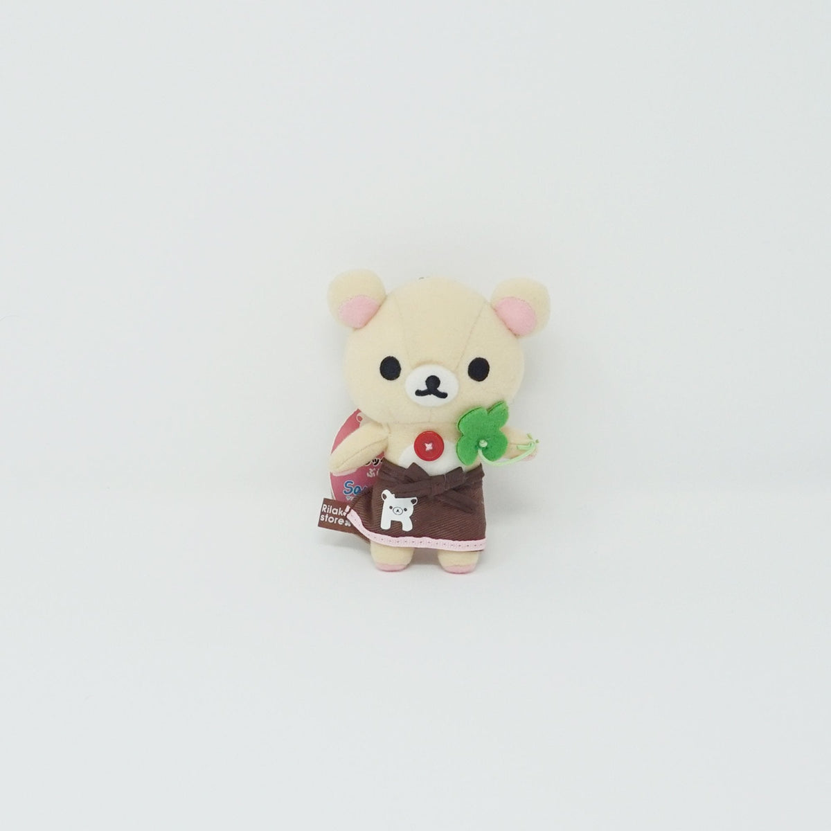 2008 Korilakkuma Rilakkuma Store Worker (Store Limited) Plush Keychain