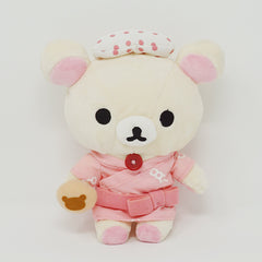 2008 Korilakkuma in Pink Yukata Plush - Rilakkuma Onsen Series - San-X
