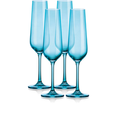 Champagne Glass - Blue