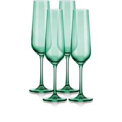 Champagne Glass - Green