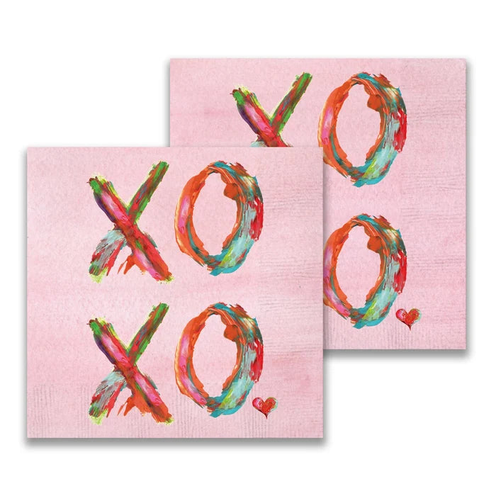 Cocktail Napkin - XOXO