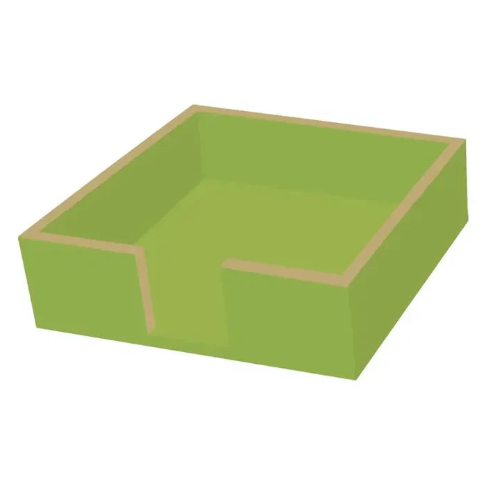 Cocktail Napkin Holder - Green Lacquer