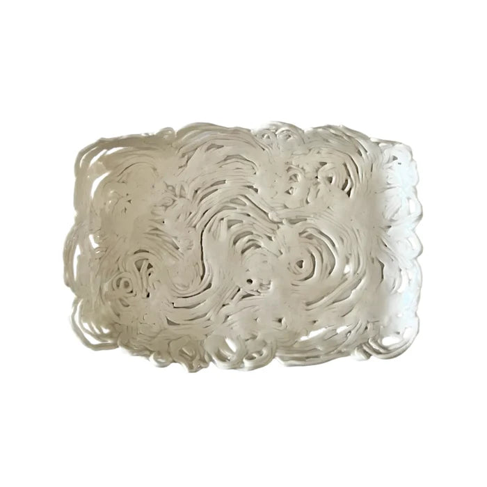 Curly Porcelain Lace Tray II