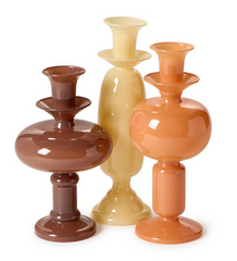 Earthtone Glass Vase