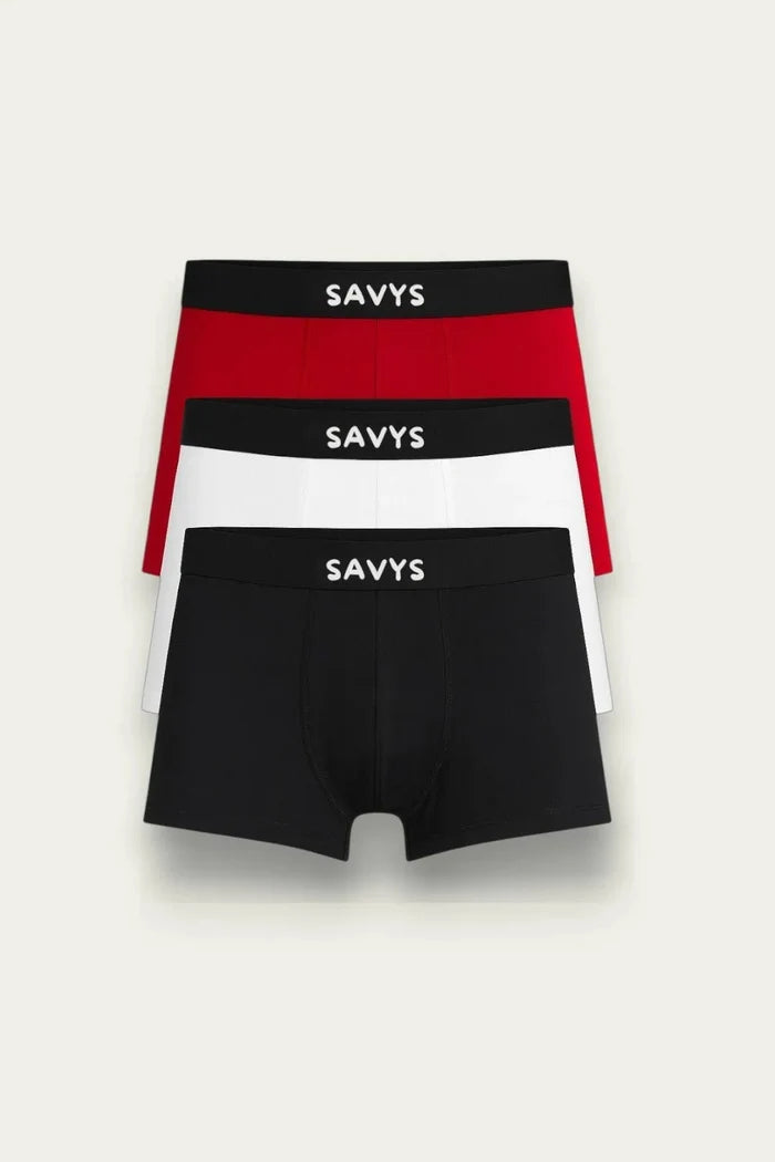 Men Logo Boxershort Underwear (Pack of 3) - Savys Retail -