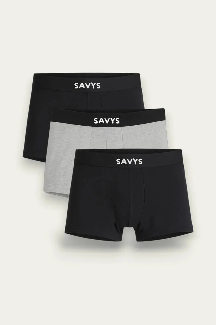 Men Logo Boxershort Underwear (Pack of 3) - Savys Retail -