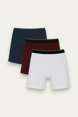 Men Long Leg Boxer Brief (Pack of 3) - Savys Retail -