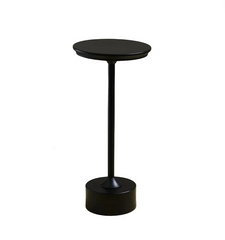 Portable Metal Table Lamp - Black