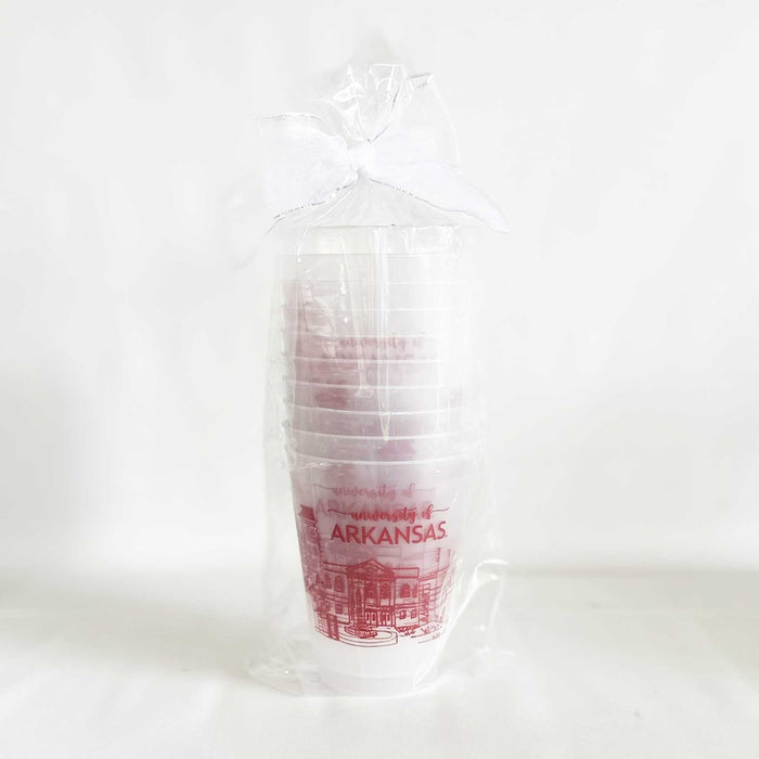 UofA Frosted Cups S/10